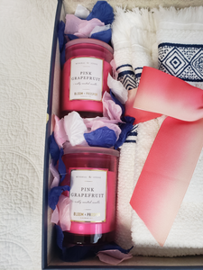 The Navy Blossom Gift Box